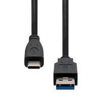 USB-C to USB A 3.0 cable 15cm black USB kábelek