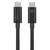 USB Type-C Lade- und Datenkabel USB 3.0 schwarz MEDIARANGE MRCS213