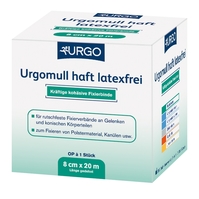 Urgomull haft kräftige kohäsive latexfreie Fixierbinden 20 m Urgo 20 m x 8 cm (1 Stück), Detailansicht