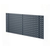 Perforated panel for tool holder
