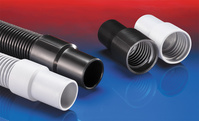 Manchon souple pour tuyaux EVA, électriquement conducteur, noir; approprié pour le tuyau-Ø 38mm; CONNECT 227
