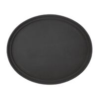 Oval Anti Slip Tray - Resists Peeling - Stainless Steel - 685x560mm (27"x22")