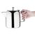 Olympia Cosmos Tea Pot with Heat Resistant Handle Made of Stainless Steel - 1.4L