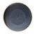 Olympia Anello Plates in Black - Raw Edge - Stoneware - 205mm - Pack of 4