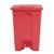 Jantex Kitchen Pedal Bin Red 45Ltr Material - Polypropylene Capacity - 45Ltr