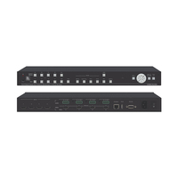KRAMER VSM-4X4A - 4x4 nahtloser AV-Matrixschalter / Multi-Scaler für HDMI (WUXGA/1080p | Ethernet | HDCP) - in schwarz