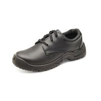 CLICK SMOOTH LTHR S1 SHOE 1PR BLK 7