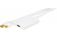 Mini DisplayPort 1.1 (audio über USB) zu HDMI Adapter, DP St.+ USB St. / HDMI Bu.