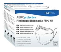 AEROprotective Atemschutzmaske FFP 2 NR, ohne Ventil; SOFORT LIEFERBAR