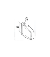 RECOGEDOR PERS SOBREP 22MM GAVIOTA