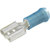TE Connectivity 156666-1 Insulated Receptacle Flag Version Blue 1.0 - 2.5mm²