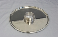 Zubehör für Ultra-Zentrifugalmühle ZM 300 | Beschreibung: Kassettenboden 900 ml ohne Deckel Titan-Niob beschichtet
