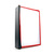 Wall Display / Flip Display System / Board System / Price List Holder "EasyMount QuickLoad" | red