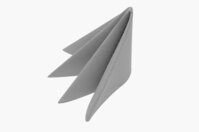 Airlaid Silver 40cm Napkins - Pack Of 50