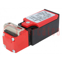 Safety switch: key operated; PSP; NC + NO; IP65; plastic; -25÷70°C
