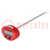 Multiméter: hőmérséklet; digitális; LCD; 3,5 digit; -50÷250°C