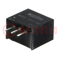 Converter: DC/DC; 6W; Uin: 15÷32V; Uout: 12VDC; Iout: 500mA; SIP3