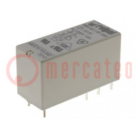 Relay: electromagnetic; SPDT; Ucoil: 5VDC; Icontacts max: 16A; RM85