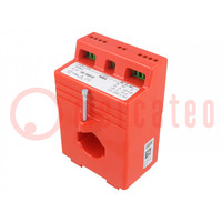 Current transformer; SWMU; I AC: 50A; 0÷10V; IP20; Øhole: 28mm