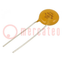 Varistor: metal-oxide; THT; 275VAC; 350VDC; 430V; 2.5kA