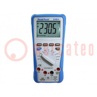 Digital multimeter; LCD; 3,75 digit (3999); -20÷1000°C