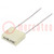 Capacitor: polyester; 6.8nF; 63VAC; 100VDC; 5mm; ±5%; 7.2x2.5x6.5mm