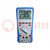 Digitale multimeter; LCD; 3,75 cijfers (3999); -20÷1000°C