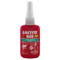 Loctite 648 hochfester Fügeklebstoff für Getriebwellen und Rotoren, Inhalt: 50 m