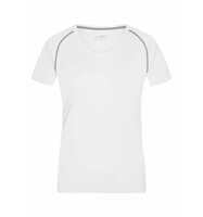 James & Nicholson Funktions-Shirt Damen JN495 Gr. 2XL white/silver