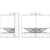 Skizze zu HAWA-Folding Concepta 25 profilo inferiore 1300 mm