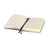 Modena A6 Premium Leather Notebook Harbour Grey Pack of 10