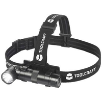 TOOLCRAFT - LINTERNA FRONTAL LED SMD TO-7838469 CON BATERÍA 2000LM 200H TO-7838469