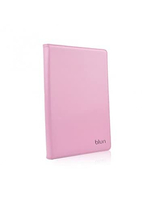BLUN UNT UNIVERSAL BOOK CASE WITH STAND TABLET PC WITH 7" SCREEN LIGHT PINK