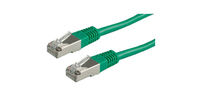 Distrelec RND 765-00198 kabel sieciowy Zielony 1 m Cat6 S/FTP (S-STP)