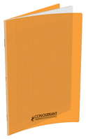 Conquerant Cahiers Polypro bloc-notes 96 feuilles Orange