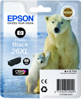 Epson Polar bear Cartucho 26XL negro foto