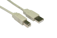Cables Direct CDL-105BG USB cable 5 m USB 2.0 USB A USB B Beige
