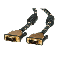 ROLINE GOLD Monitorkabel DVI, M-M, (24+1) dual link 10,0m