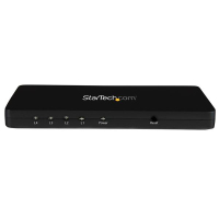 StarTech.com 4K HDMI 4-poorts videosplitter – 1x4 HDMI-splitter met sterke aluminiumbehuizing – 4K @ 30 Hz