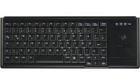 Active Key AK-4400-T tastiera PS/2 Inglese britannico Nero