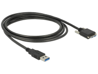 DeLOCK 83599 kabel USB 3 m USB 3.2 Gen 1 (3.1 Gen 1) USB A Micro-USB B Czarny