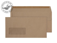 Blake Manilla Window Self Seal Wallet DL 110x220mm 80gsm (Pack 1000)