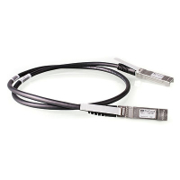 HPE X242 10G SFP+ 1m coax-kabel Direct Attach Copper SFP+ Zwart