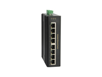 LevelOne IGP-0801 switch No administrado Gigabit Ethernet (10/100/1000) Energía sobre Ethernet (PoE) Negro