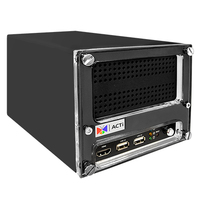 ACTi ENR-220P hálózati képrögzítő (NVR) Fekete