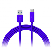 XLayer 214347 USB Kabel 1 m USB 3.2 Gen 1 (3.1 Gen 1) USB A USB C Blau