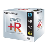 Fujifilm DVD+R 4,7Gb jewelcase 16x 10 pz