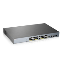 Zyxel GS1350-26HP-EU0101F commutateur réseau Géré L2 Gigabit Ethernet (10/100/1000) Connexion Ethernet, supportant l'alimentation via ce port (PoE) Gris