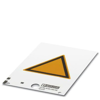 Phoenix Contact 1014127 self-adhesive label Black, Yellow 10 pc(s)