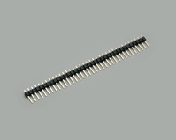 BKL Electronic 10120206 kabel-connector 1 x 40-pin Zwart, Metallic